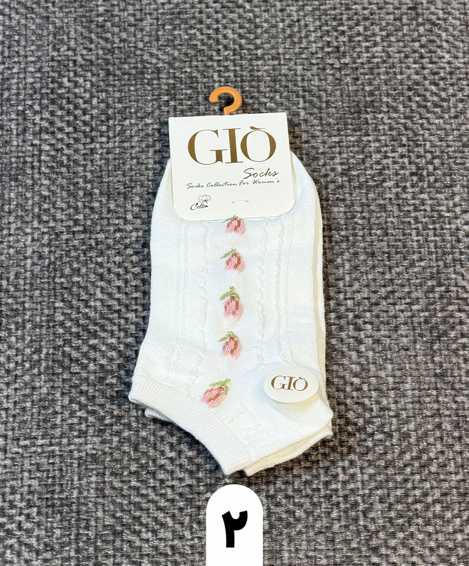 جوراب مچی طرح گل بهاره (کد 1044)